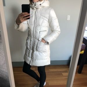 Cole Haan Down Jacket in XS, white & packable!!!